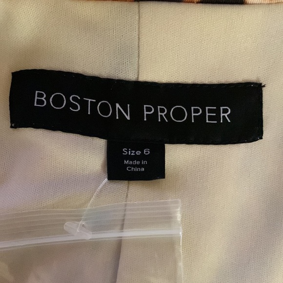 NWOT Boston Proper cold shoulder blazer. - Picture 6 of 7